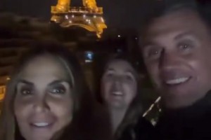 岳父大人好！馬爾蒂尼全家現(xiàn)身巴黎